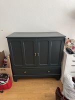 LOMMARP Cabinet dark blue-green Assembled