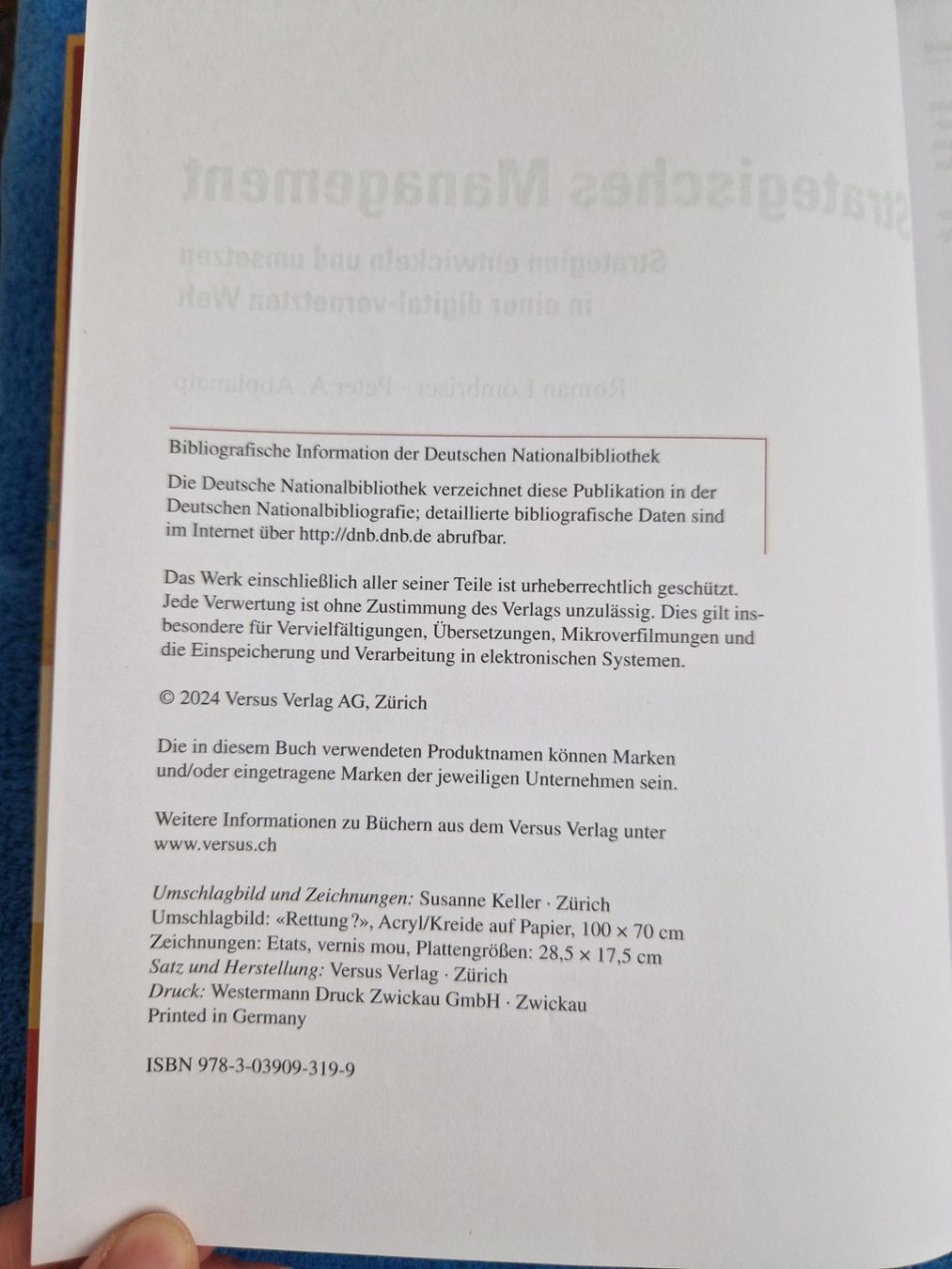 Libri: Strategisches Management Lombriser – Usato da Erlinsbach SO venduto da ULIKH 2