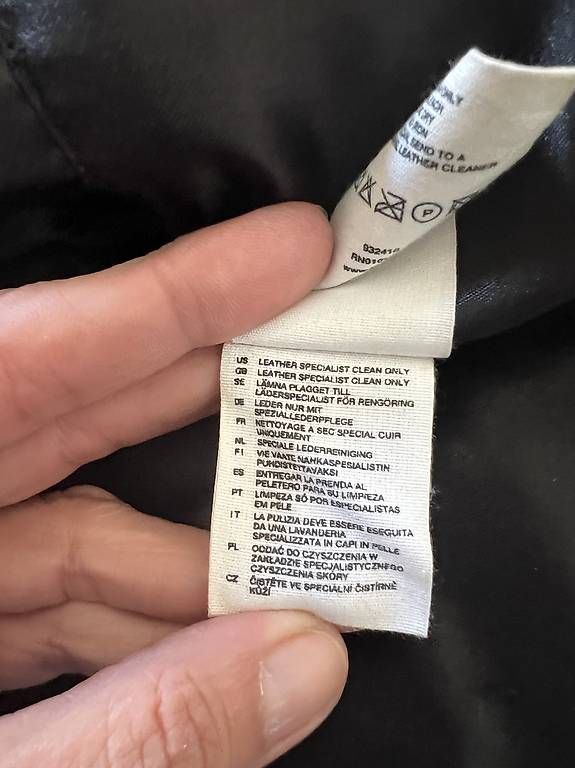 H&M Jacken: Lederjacke schwarz – Gebraucht aus Saas im Prättigau von cla_289l 3