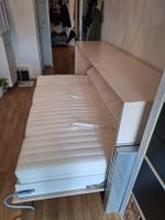 Schrankbett mit Lattenrost und Matratze 90x200cm