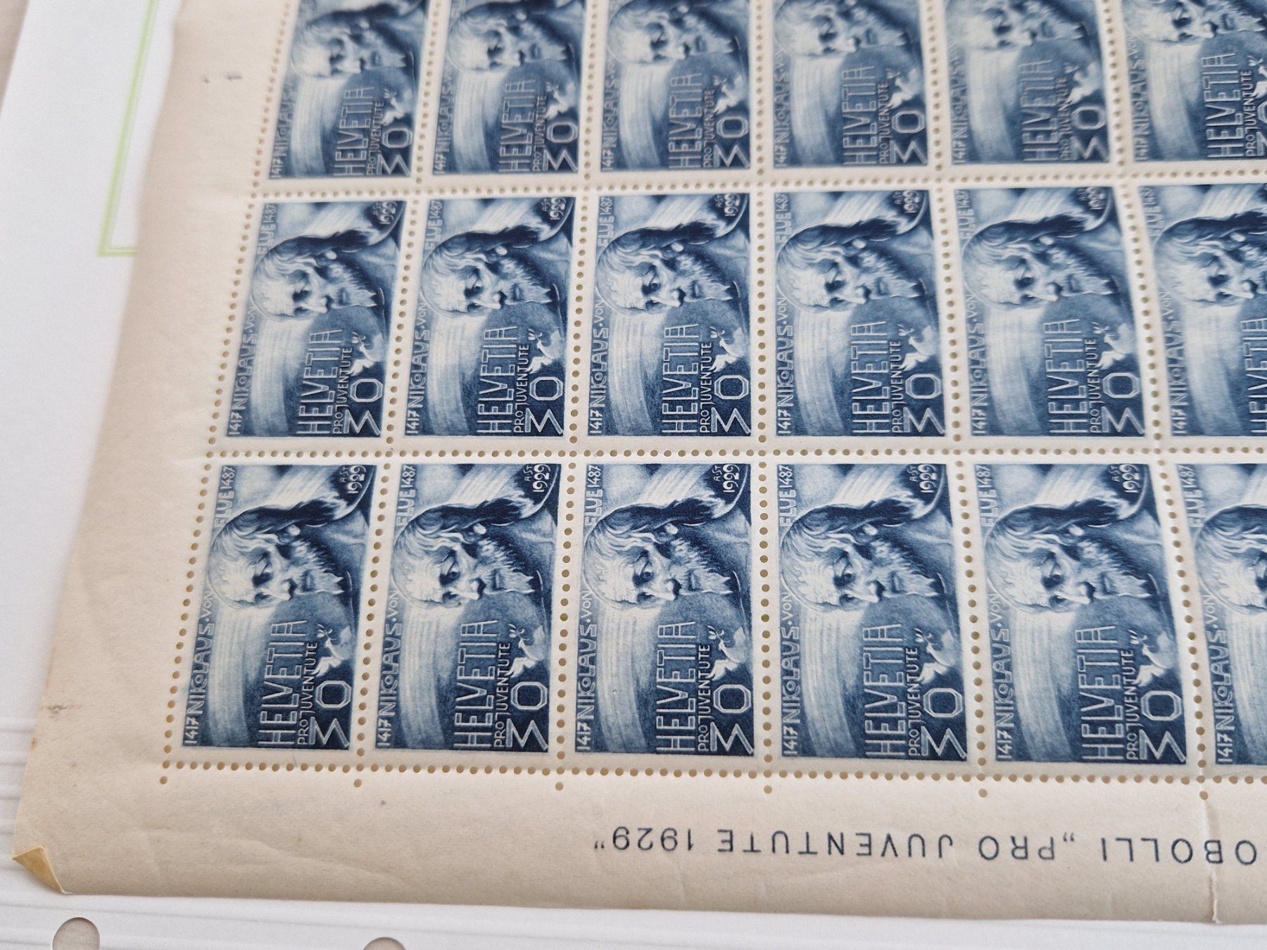 Tutti i francobolli: PJ Bogen 1927, postfrisch, ab 1.- – Usato da Burgdorf venduto da Glossy01 4