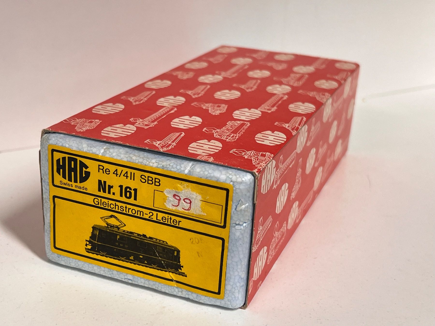 Hag Modellini di ferrovie: Hag Nr. 161 Re 4/4lI SBB DC Digital H0 – Usato da Geroldswil venduto da TopTrain54 6