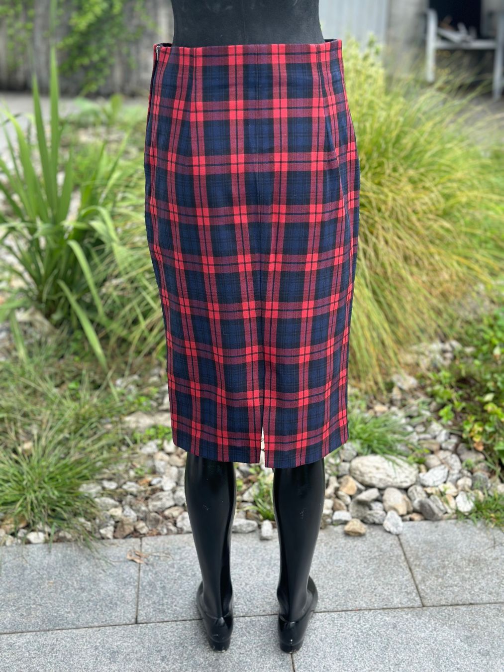 Zara Gonne: Schicker Karorock, Gr. M, Herbst-Look – Usato da Zufikon venduto da Modestil365 3