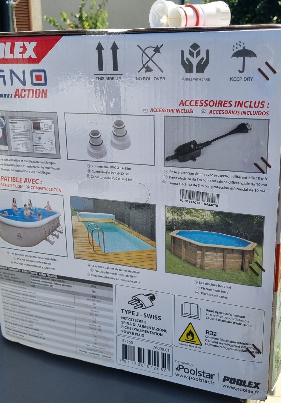 Heizgeräte: Poolex Nano Action Pool-Wärmepumpe – Gebraucht aus Abtwil AG von Mueggi4 1