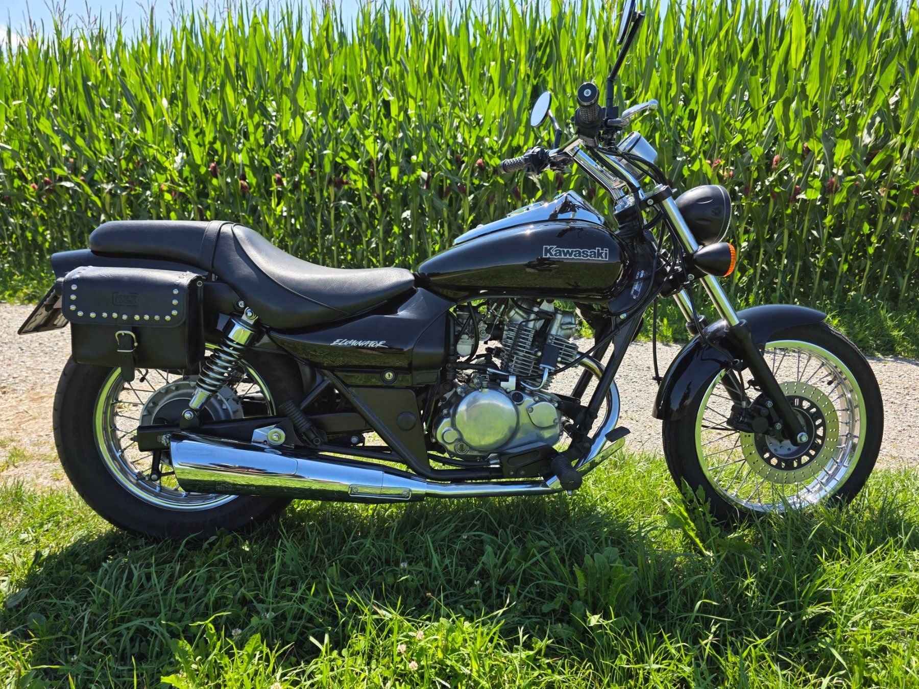 Kawasaki Chopper: Kawasaki Eliminator BN125A – Gebraucht aus Wängi von Uevi 3