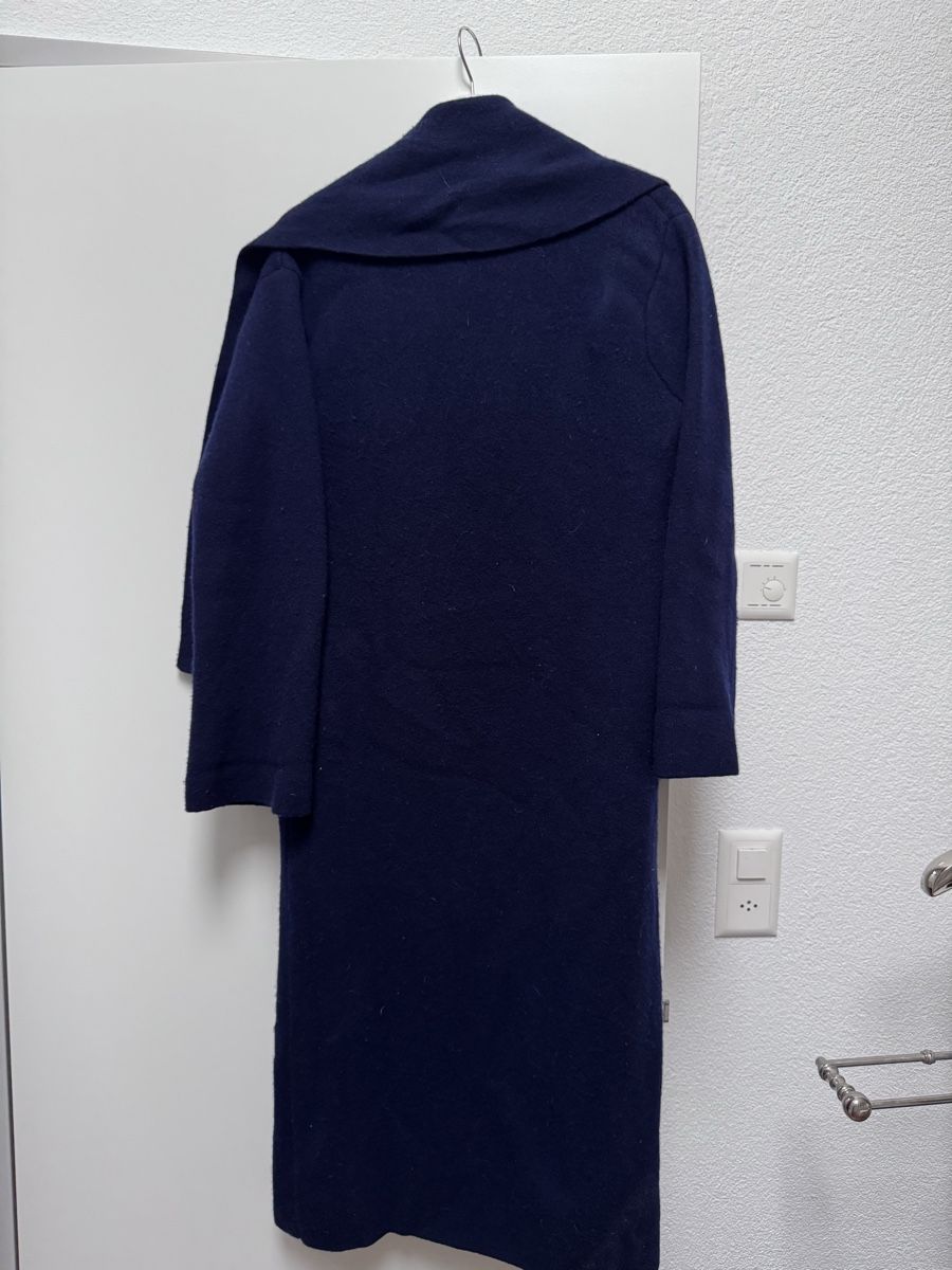 Zara Cappotti: 100% wool coat Zara S navy blue – Usato da Luzern venduto da raquel.m 5