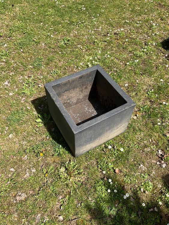 Generisch Verzinkte badkuip, grote ovale plantenbakken, zinkbak, metaal, bad, tuin, 27 l
