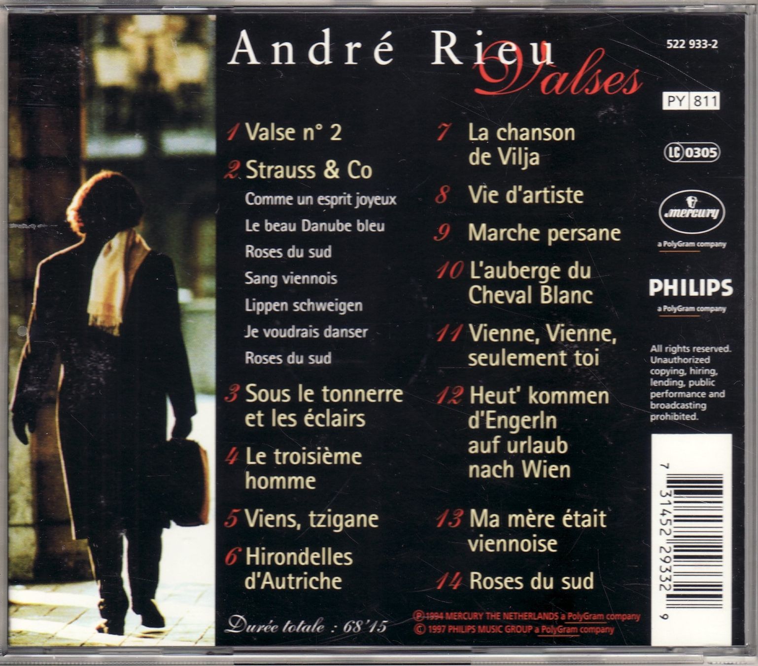 CDs: André Rieu – Valses – Neu (gemäss Beschreibung) aus Boussens von catfood01 1