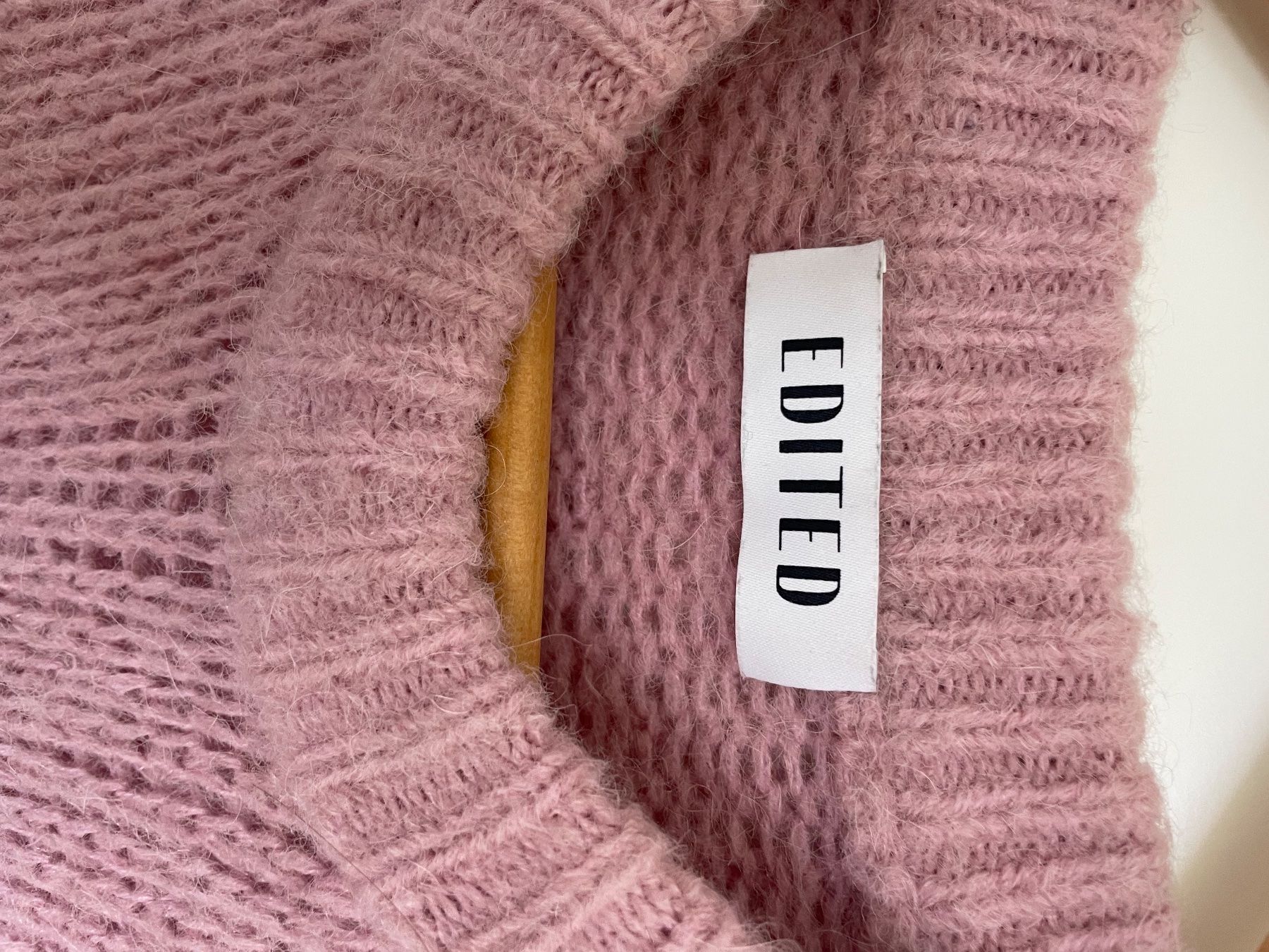 Maglioni & Felpe: EDITED Alpaka Strickpullover in Rosa, Grösse XS – Usato da Buchs SG venduto da VintageHomeCH 2