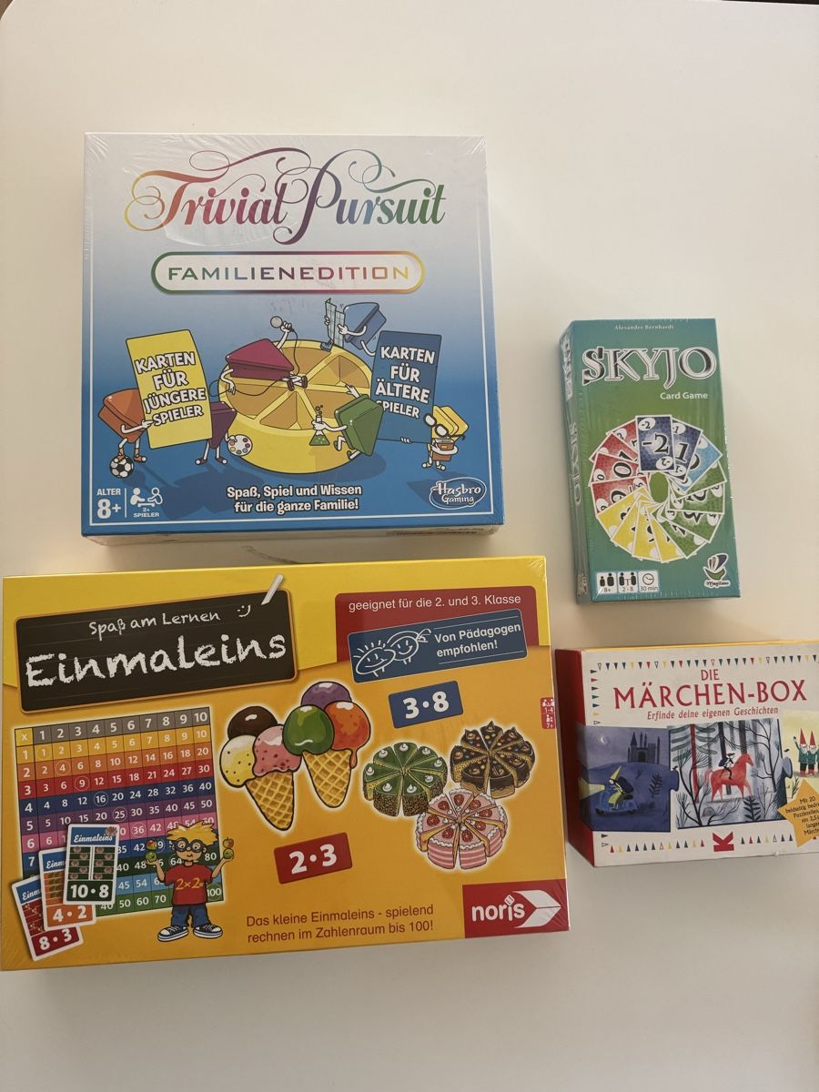 Spiele: Spiele-Set  – Neu und originalverpackt aus Arlesheim von kristijana_a