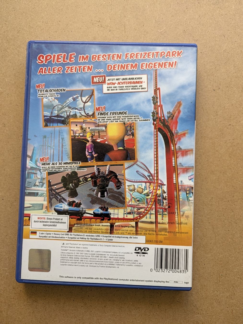 Jeux: Thrillville Verrückte Achterbahn PS2 – D'occasion à Chur par FreakofRarity 1