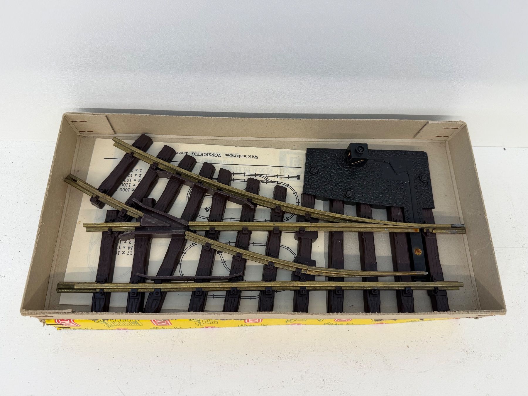 LGB Modellini di ferrovie: LGB 1200 Handweiche rechts – Usato da Büsserach venduto da ModellbahnDepot 1