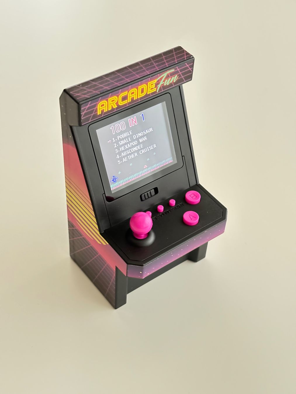 Nintendo Konsolen: Retro Games Mini Arcade Kosole mit 100 Spielen – Neu (gemäss Beschreibung) aus Winterthur von Stolltebenrad