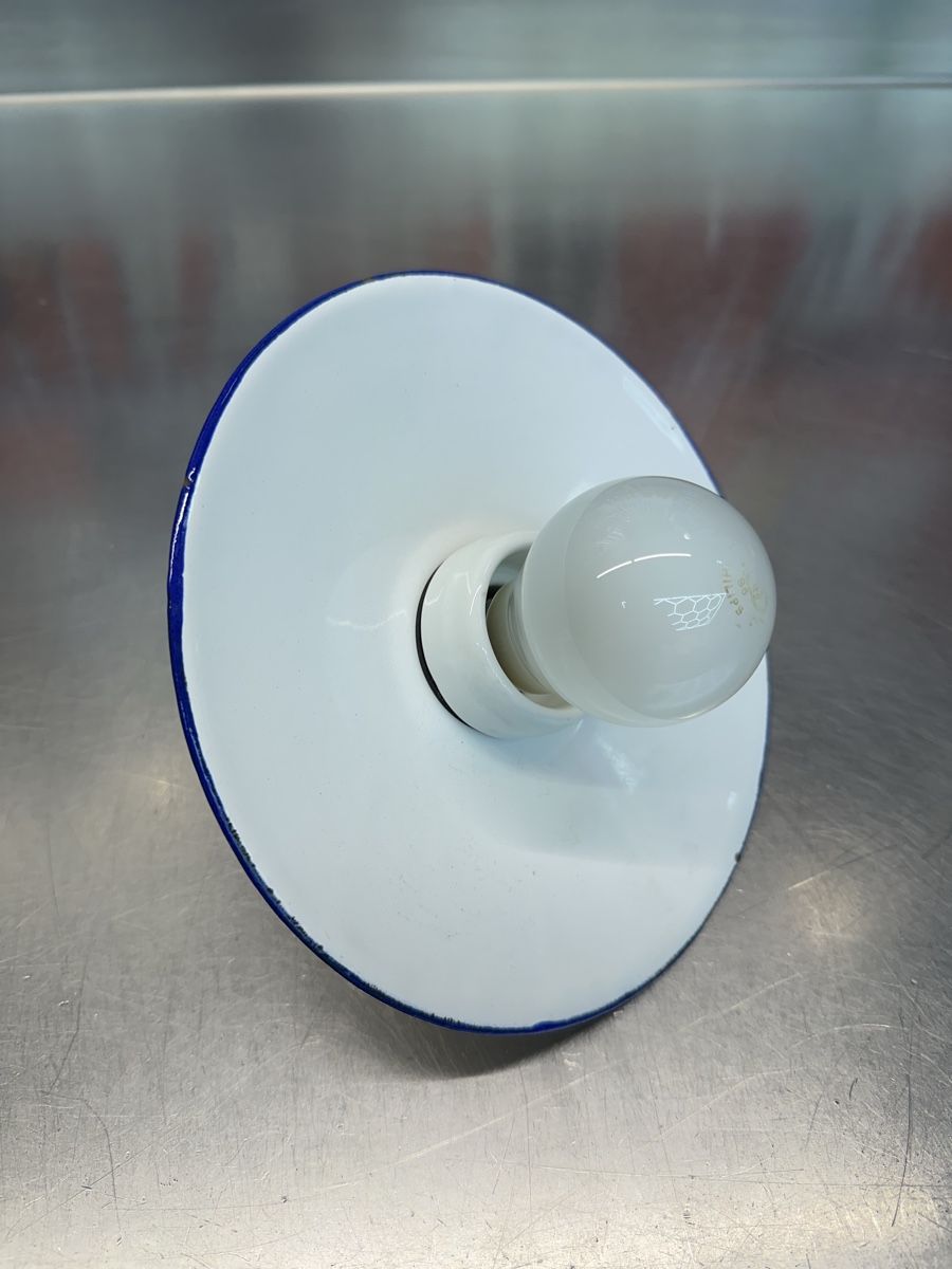 Lampade: Alte Emaille Lampe Top Zustand! – Usato da Schwende venduto da weesli 1
