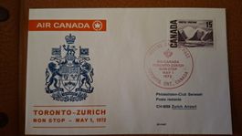 Swissair Toronto - Zürich 01.05.1972