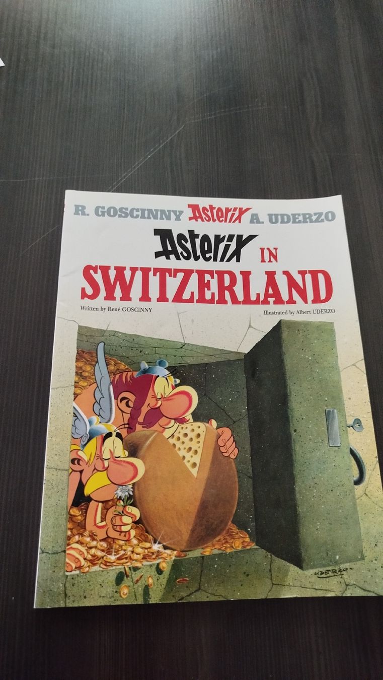 Comics: Asterix in Switzerland Comicband auf englisch – Gebraucht aus Glashütten von lightmoon
