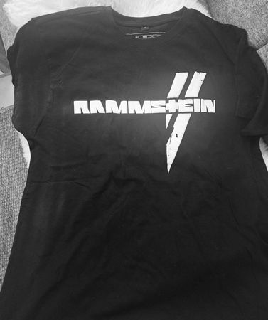 Rammstein T-Shirt schwarz Grösse M ( gross geschnieden) NEU!