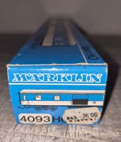 Märklin Leerkarton / OVP 1 Stück, Nr. 4093, D-Zug Wagen