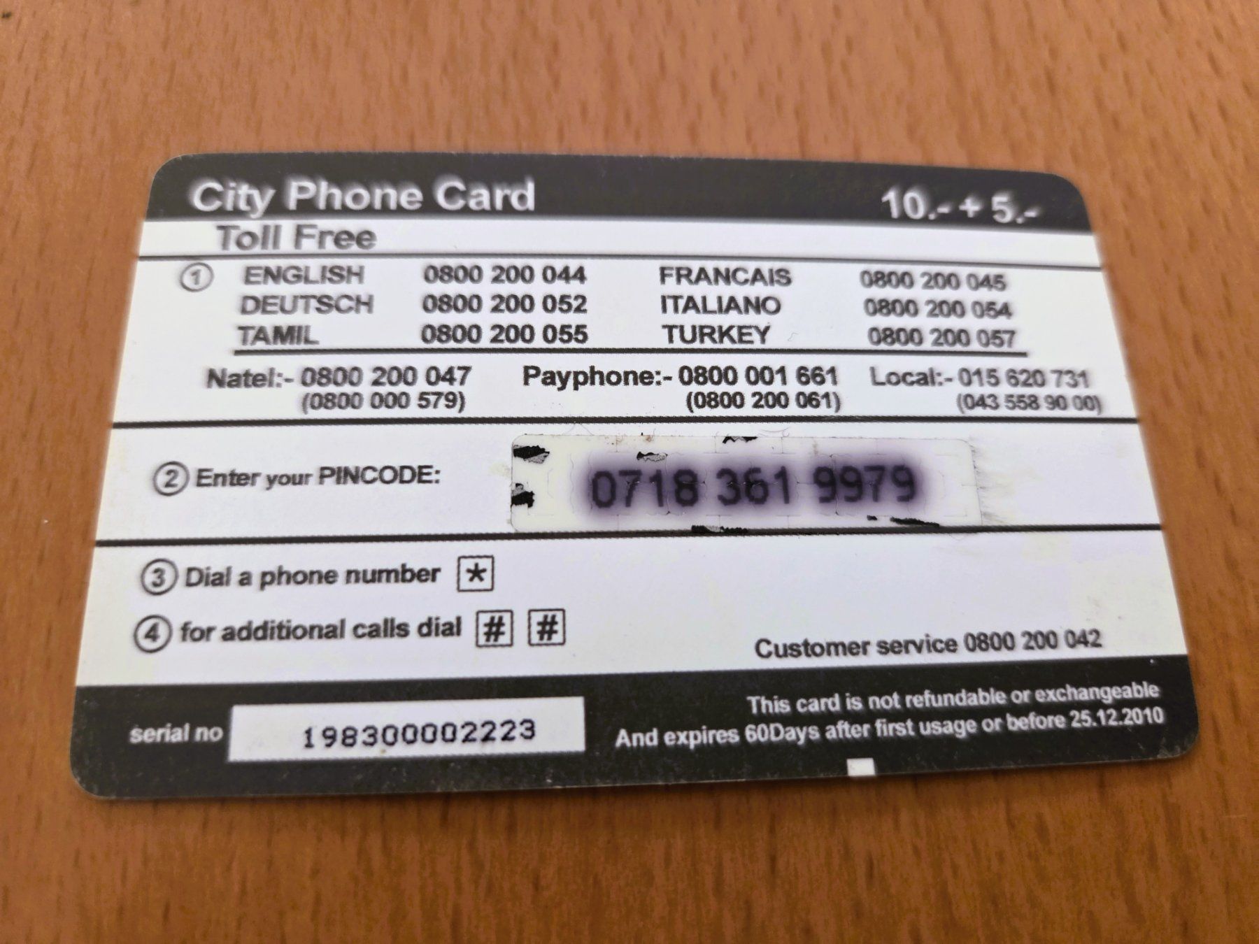 Cartes de téléphone: PREPAID - SCHWEIZ – D'occasion à Brüttisellen par Nighttrain 1
