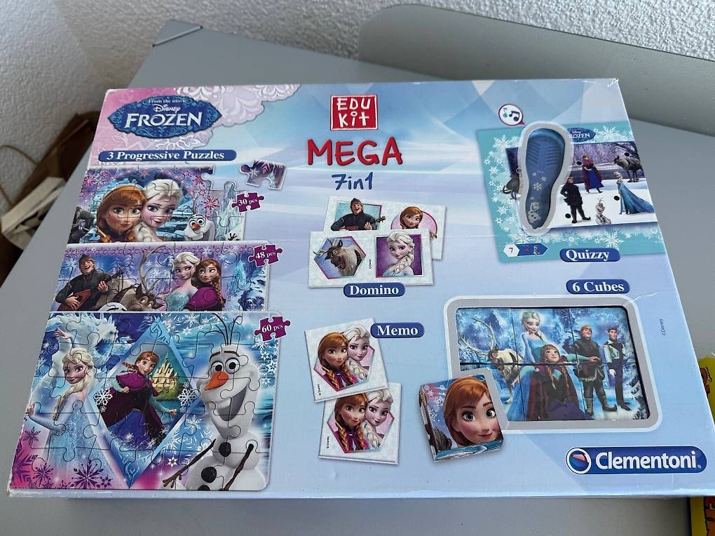 Veicoli per bambini: ZU VERSCHENKEN  Mega Edukit 7in1 Frozen Clementoni – Usato da Islisberg venduto da arianna978