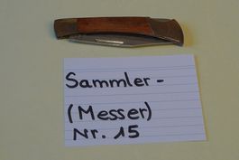 Sammler-(Messer) Nr.15