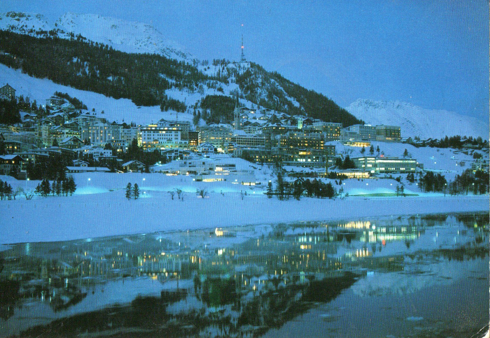 Ansichtskarten: St.Moritz – Gebraucht aus Melano von pisonsdro