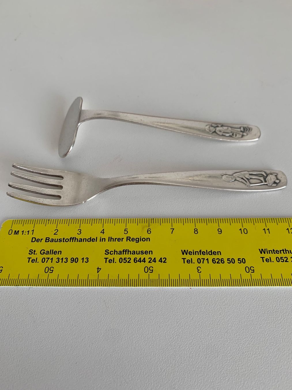 Set di posate: Kinderbesteck Silber – Usato da Dörflingen venduto da Benz63 6