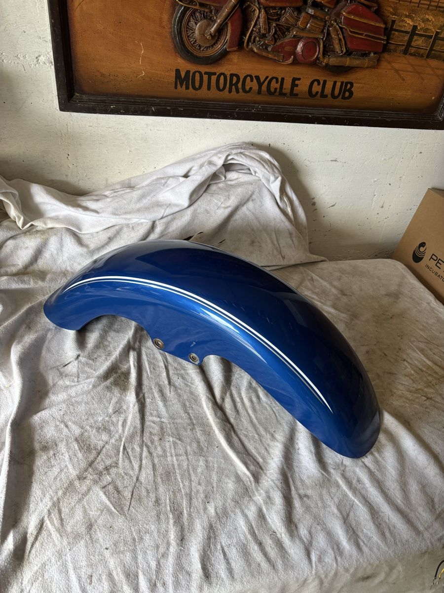 Harley-Davidson Tutti i ricambio per moto: Harley Davidson Schutzblech Fat Boy  – Usato da Schötz venduto da Harley35 1