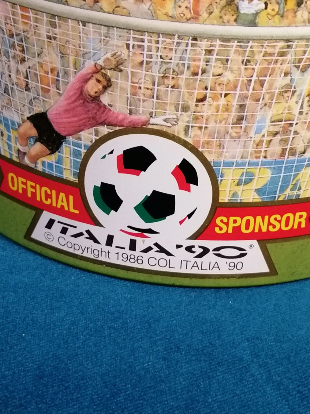 Barattoli: Mars - WM Italia '90 - Blechdose – Usato da Basel venduto da vintagecollector 1