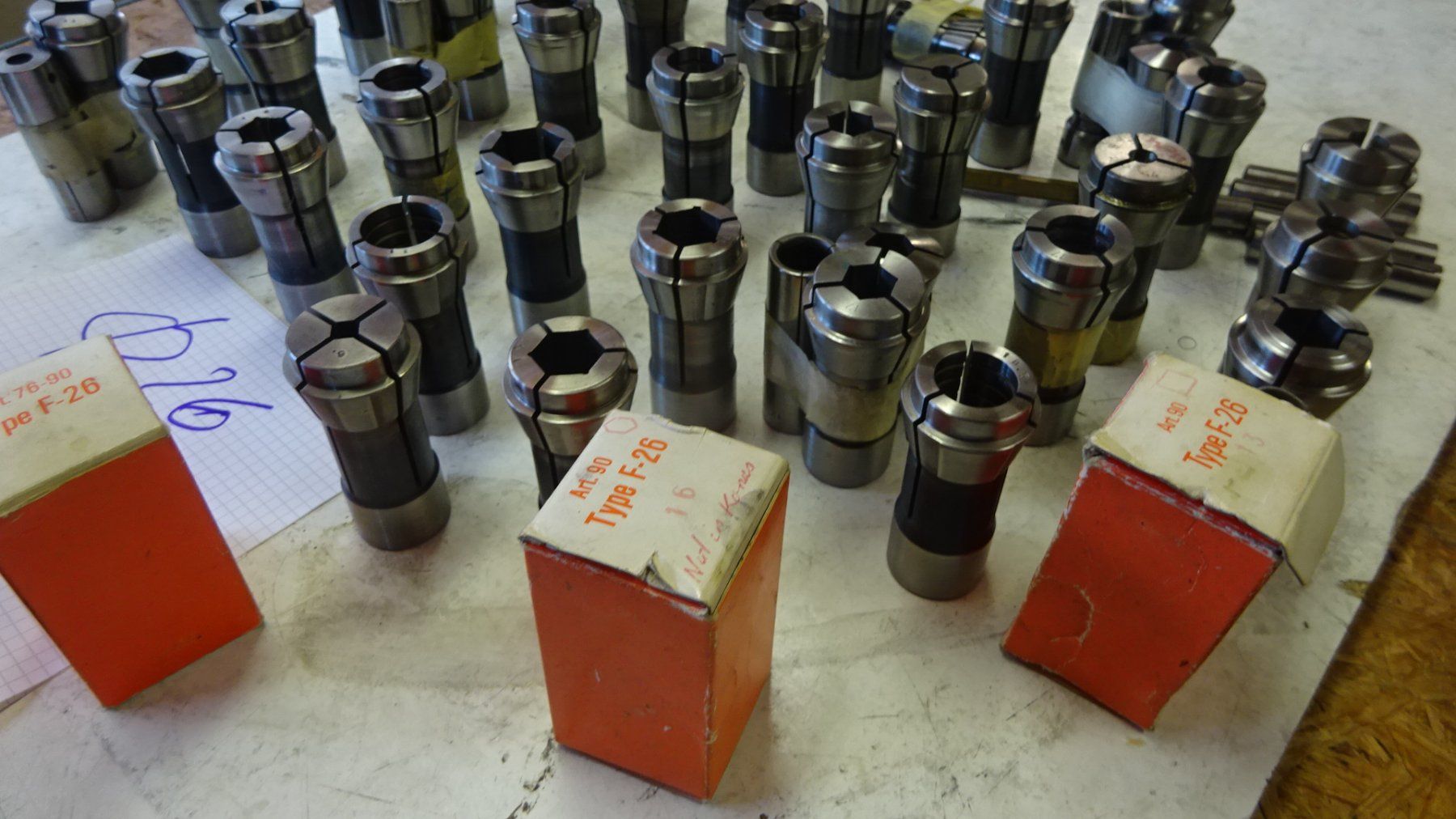 Alle Werkzeuge: F Spannzangen D 26 / Lot 2 – Gebraucht aus Münchenstein von fransch 1