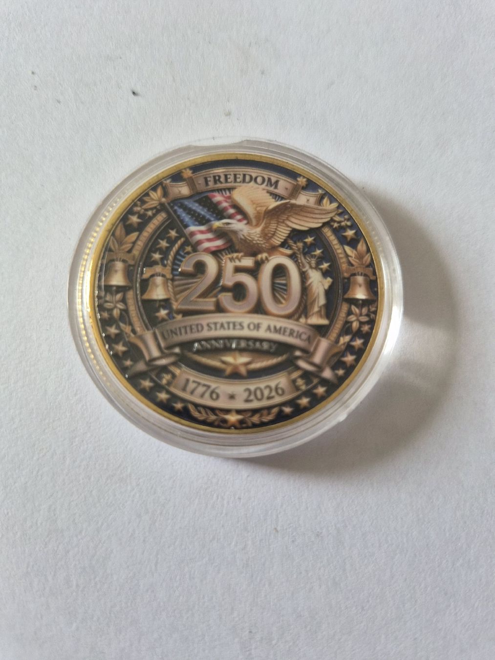 Tutti le monete: pièce commémorative 250 ans USA – Nuovo (secondo la descrizione) da Senèdes venduto da hen_fw8b