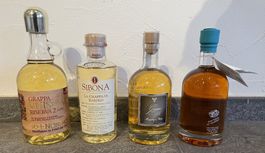 Grappa 4 Fl. Vuisinar Barolo Affine Riserva extra vecchio