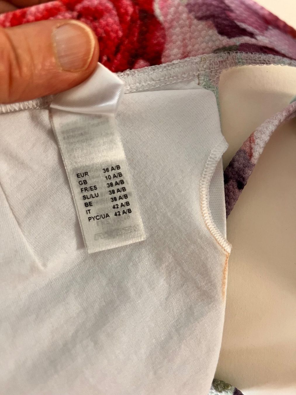 Lascana Costumi da bagno & Bikini: LASCANA, Bikini, Grösse 36A/B, Farbe Hellgrün mit Blumen – Nuovo e nell'imballaggio originale da Rudolfstetten venduto da gst_g7xl 3