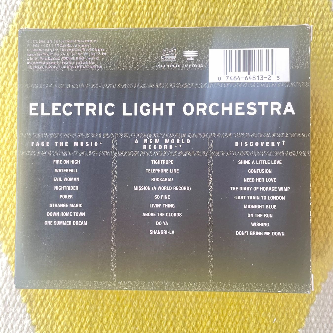 CDs: ELECTRIC LIGHT ORCHESTRA ELO-3CD BOX SET 3CLASSIC ALBUM – Gebraucht aus Rorschacherberg von CD-Roli 1