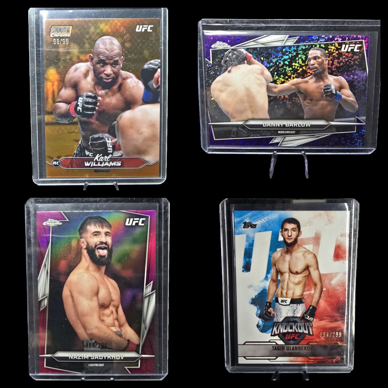 Topps Sammelbilder & Trading cards: UFC 11 numbered card lot + autograph – Neu (gemäss Beschreibung) aus Sementina von Pplat1num 2