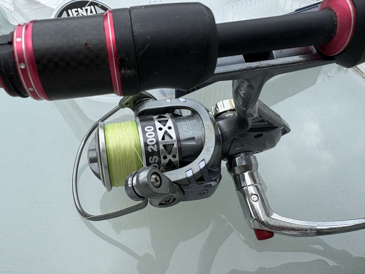 Drop Shot Rute mit Rolle, Top Zustand, Lnge: 2.10m (Gebraucht) in Zrich  fr CHF 54  nur Abholung auf Ricardo kaufen