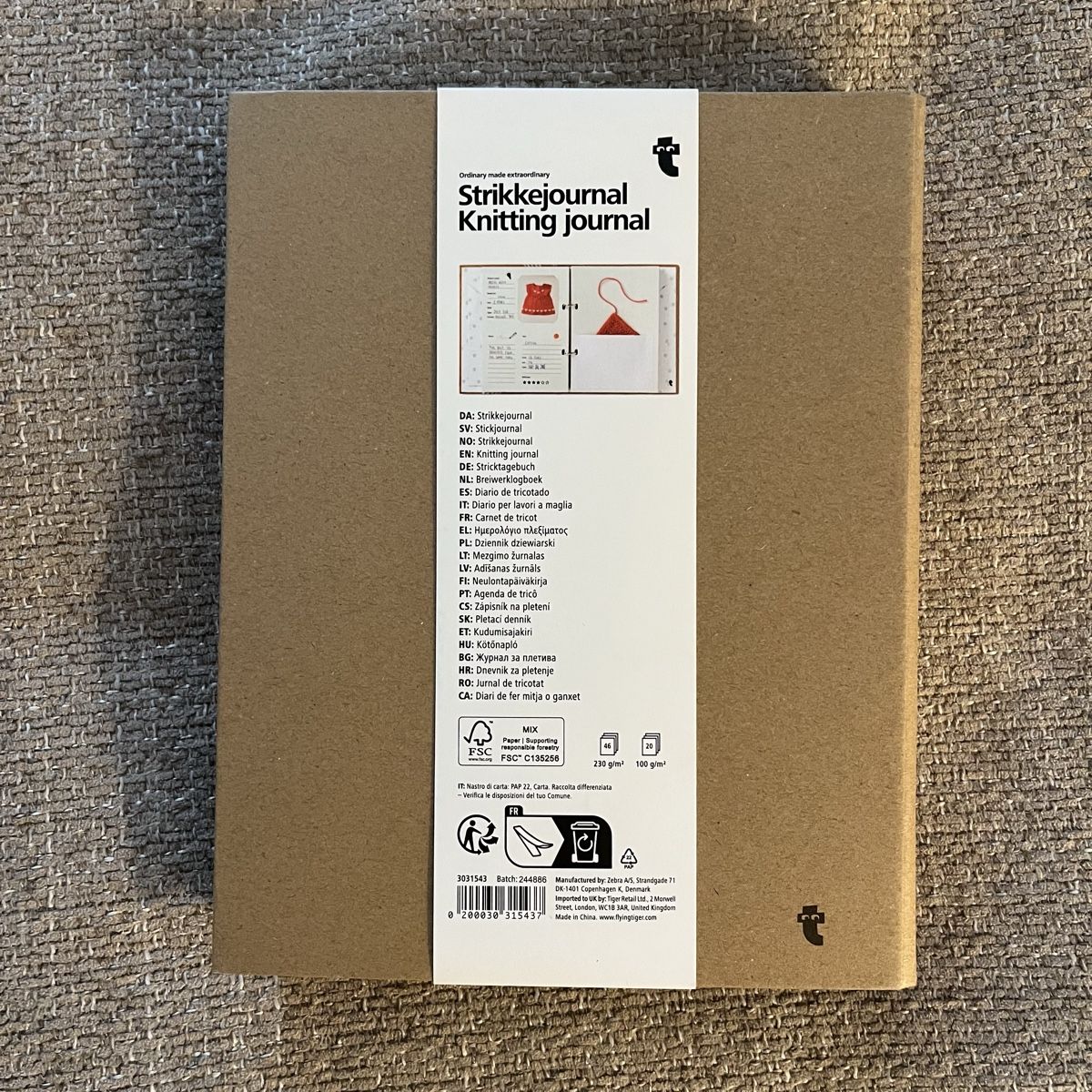 Album: Journal projet tricot knitting – Nuovo e nell'imballaggio originale da Prangins venduto da Lena_0 2