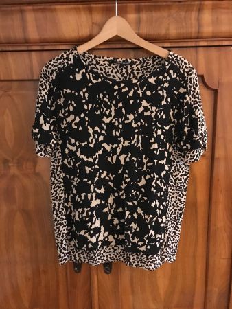 Luisa Cerano Bluse 100% Seide Gr. 36/38
