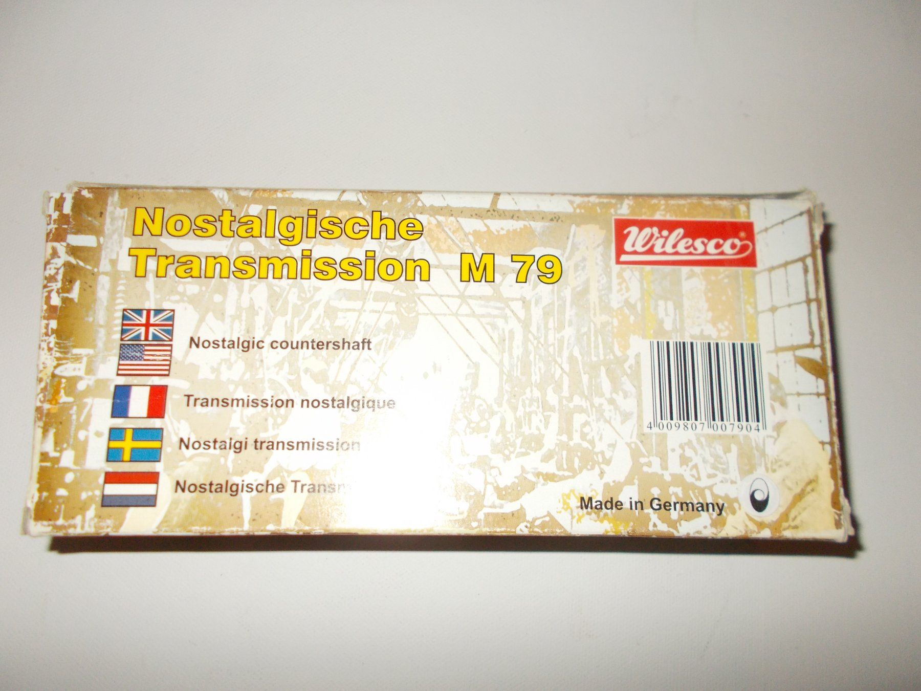 Wilesco Modellbausätze & Standmodelle: WILESCO NOSTALGISCHE TRANSMISSION M79 NEU – Neu (gemäss Beschreibung) aus Romanshorn von Legere8 3
