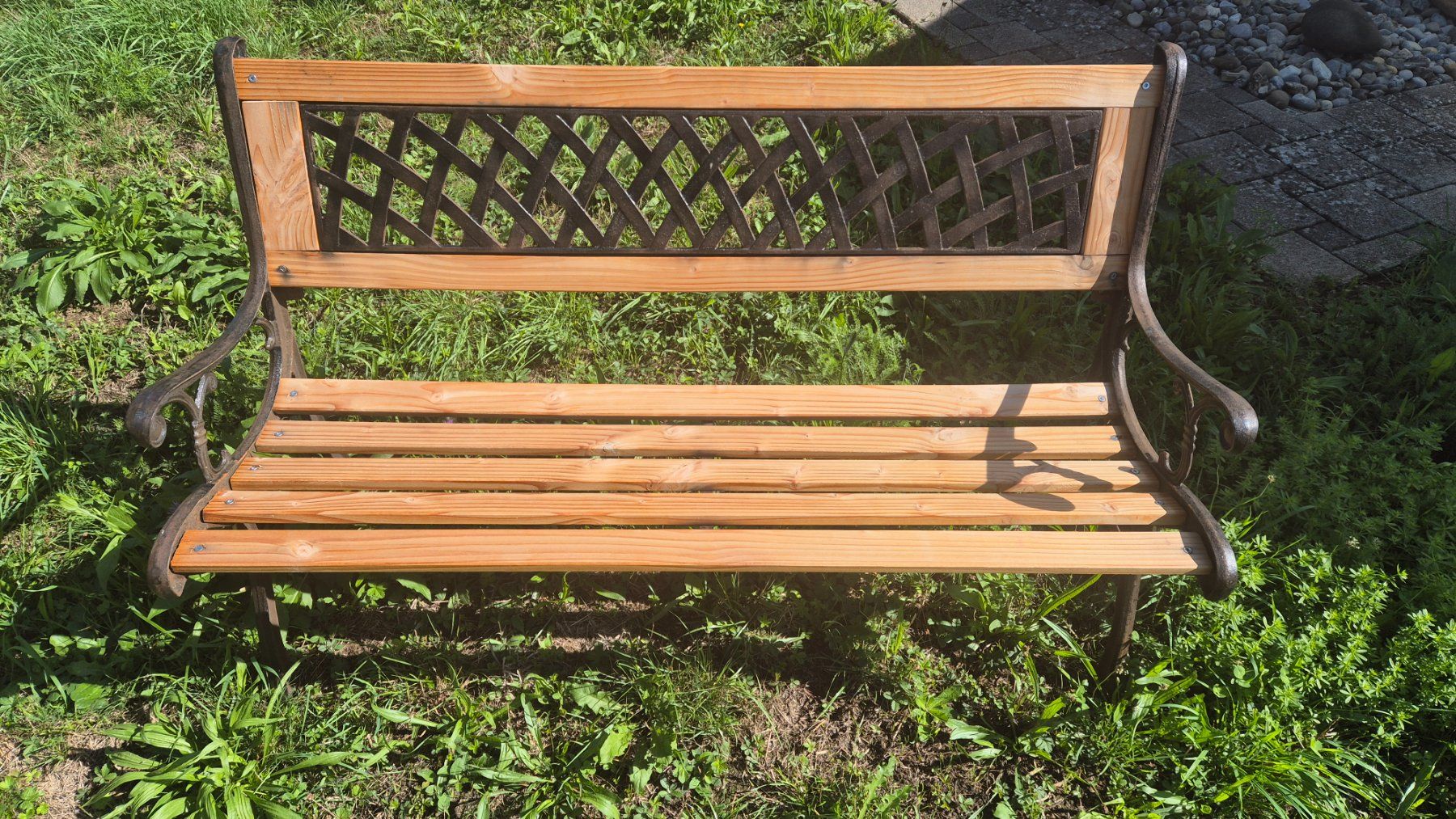 Panchine: 2 alte schöne Gartenbänke – Usato da Ossingen venduto da Leyazo 2