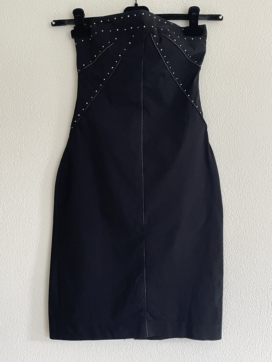 Kleider: Black River Island Strapless Dress size S – Gebraucht aus Richterswil von Prangins9 1