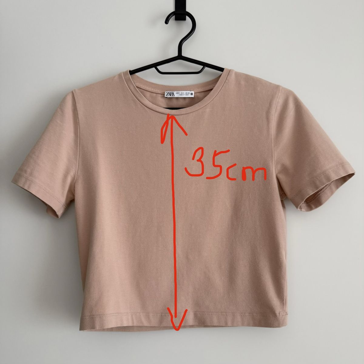 Zara T-Shirts: ZARA T-Shirt beige Grösse S – Neu (gemäss Beschreibung) aus Zürich von kru_8dtk 1