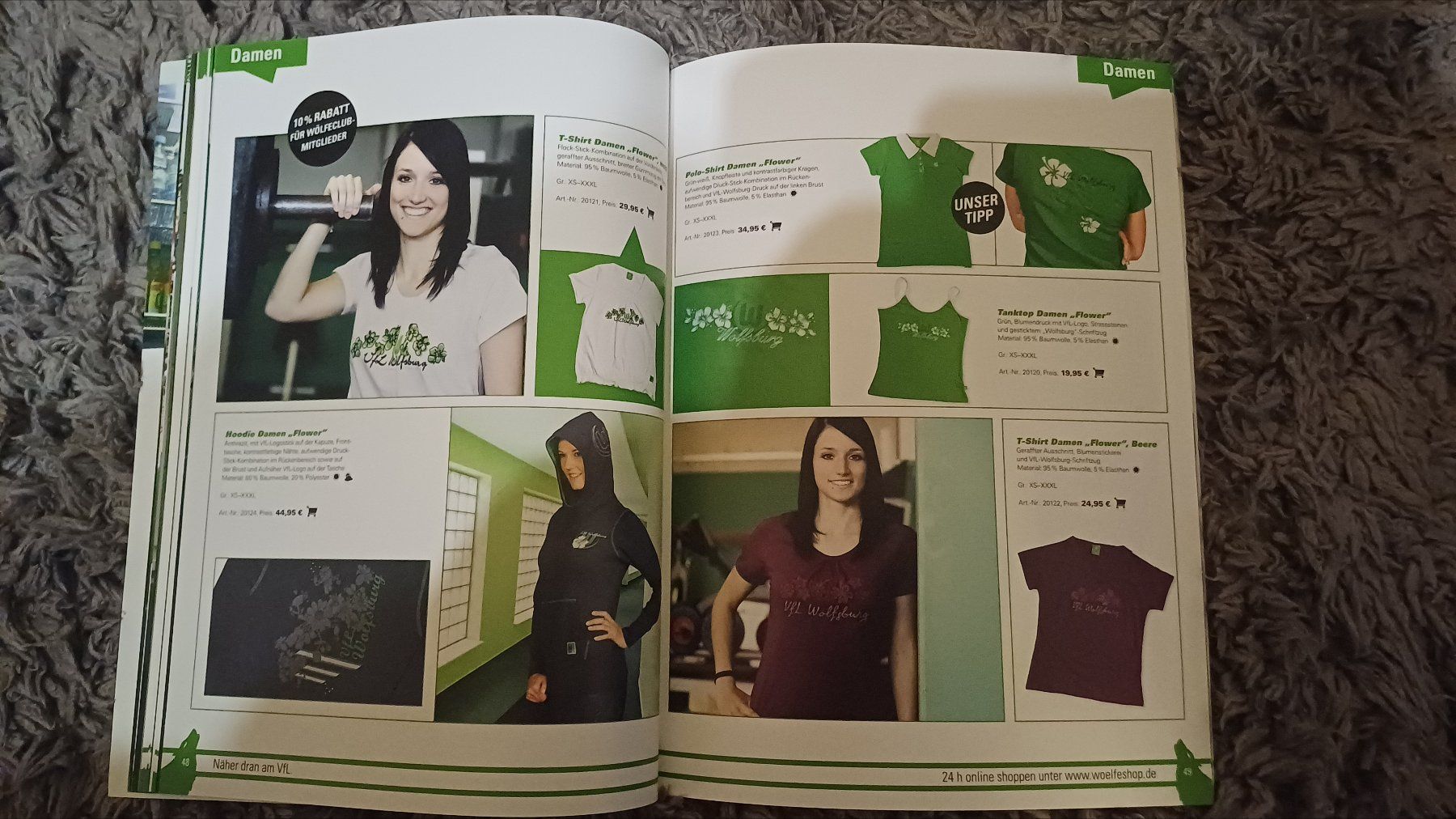 Dokumente: Fanartikelkatalog VfL Wolfsburg 2011/12 – Gebraucht aus Uznach von DeNois 5