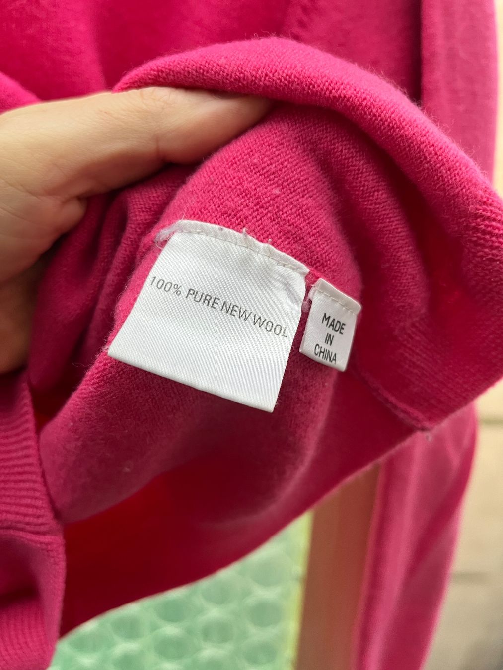 Maglioni & Felpe: Pink Strickpullover Wolle Gr. S – Usato da Basel venduto da hannelovisa 2