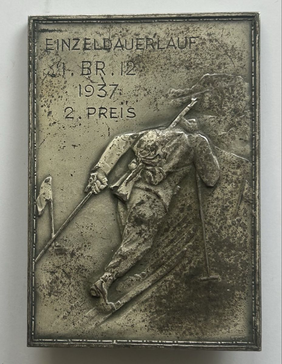 Medaglie: Einzeldauerlauf I. BR 12 1937 2. Preis – Usato da Gossau SG venduto da Gallus00