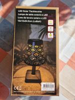 Neue LED Solar Tischleuchte für Garten oder Balkon!