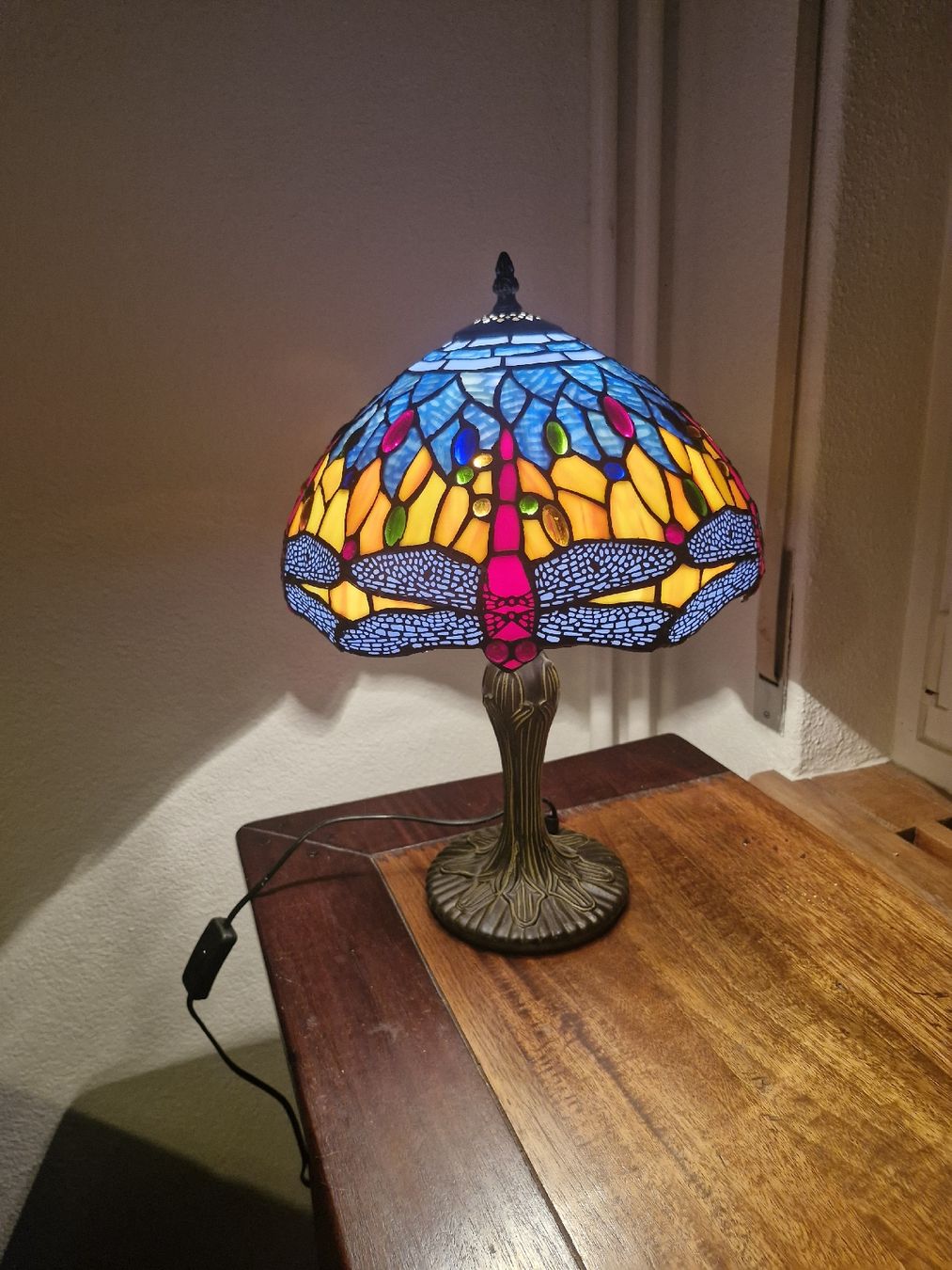 Lampade: Dragonfly Tiffany Tischlampe – Usato da Zürich venduto da Aisha8