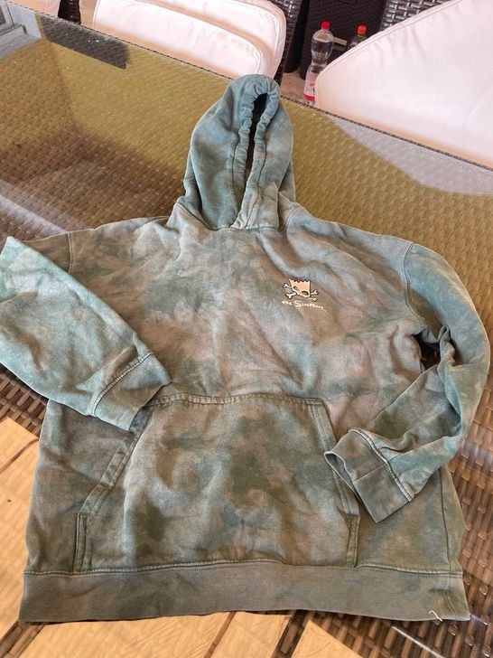 Maglioni & Felpe: Junge Hoodie Pullover grün Springfield 146/152 – Usato da Bergdietikon venduto da antovale