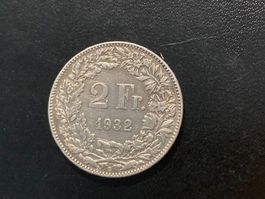 2 Schweizer Franken 1932