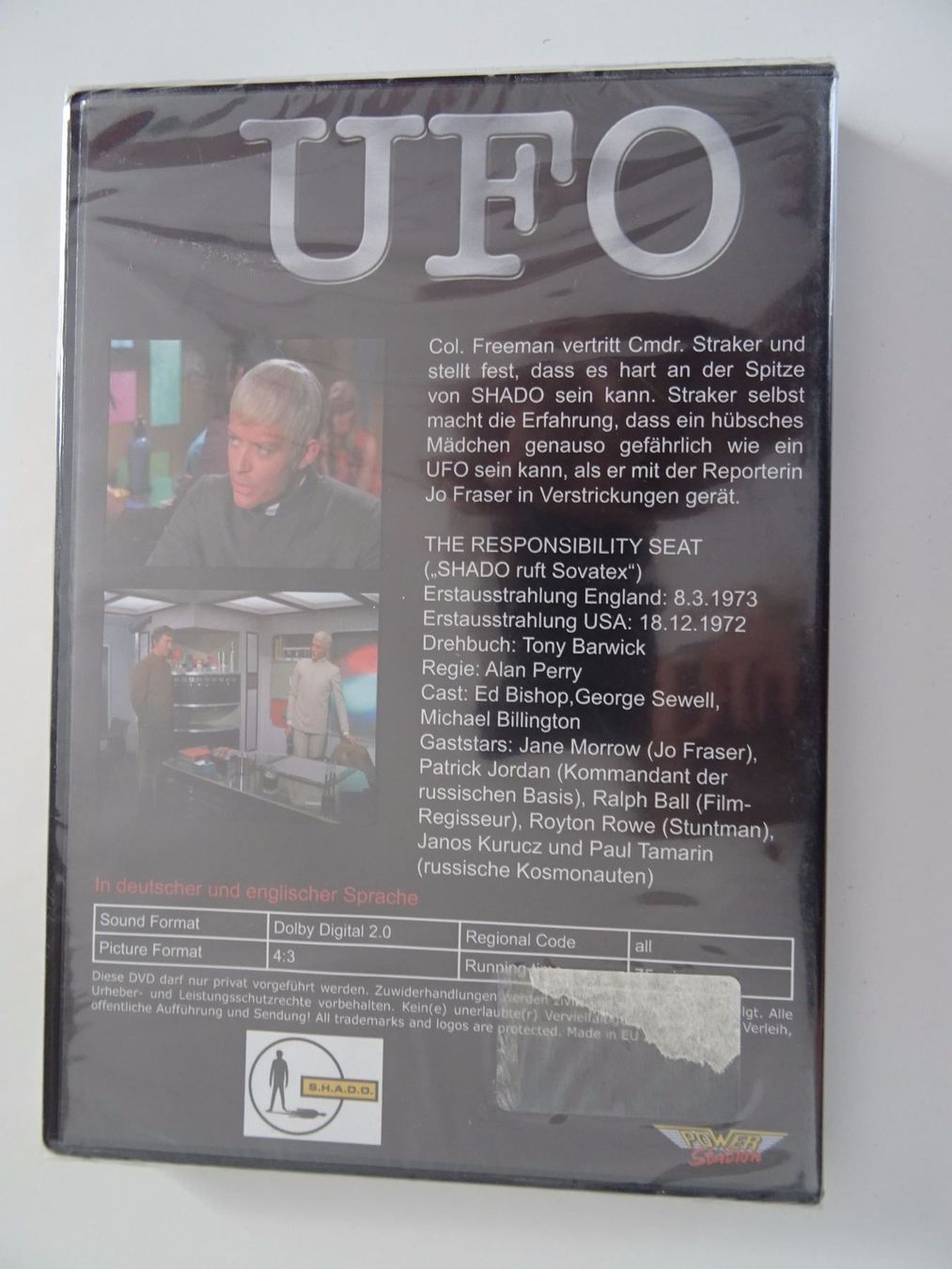 Tutti i DVDs: UFO - Shado ruft Sovatex – Nuovo e nell'imballaggio originale da Erstfeld venduto da Mario_boe0 1